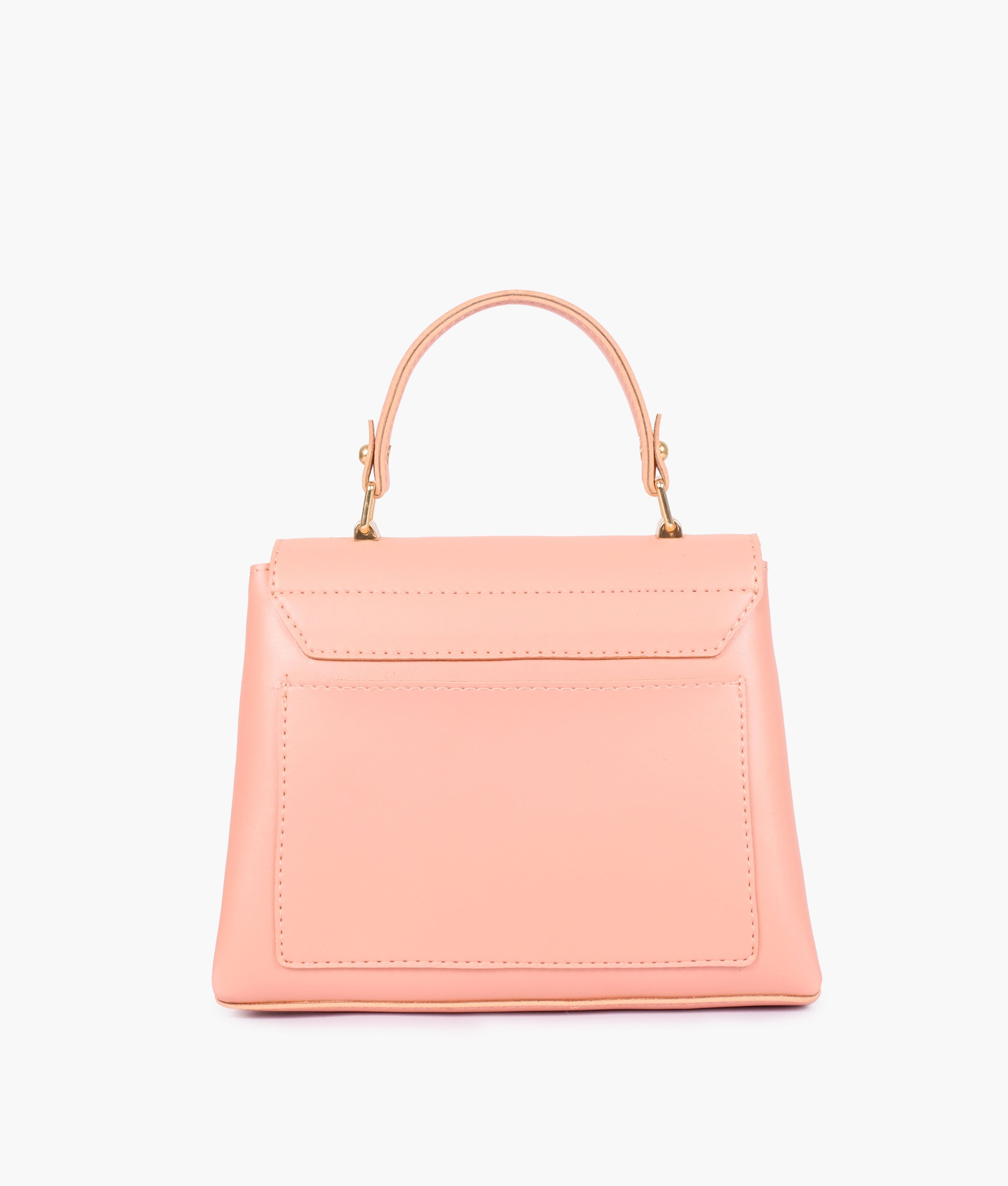 RTW Creation - Peach mini top-handle bag