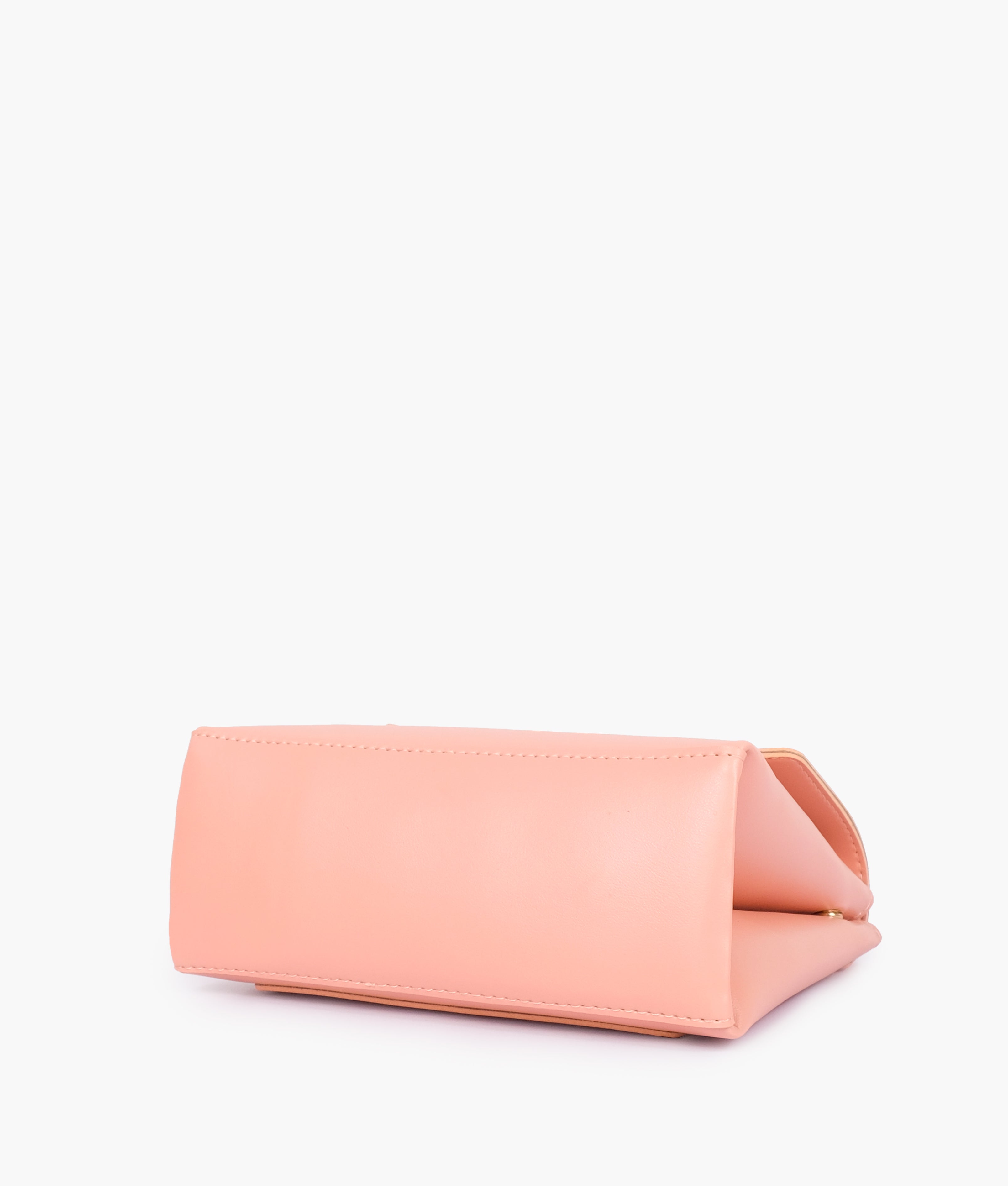RTW Creation - Peach mini top-handle bag