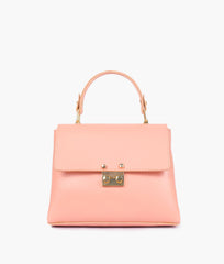 RTW Creation - Peach mini top-handle bag