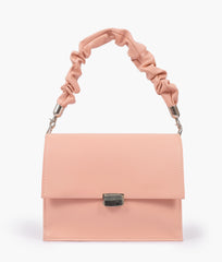 RTW Creation - Peach top-handle mini cross-body bag