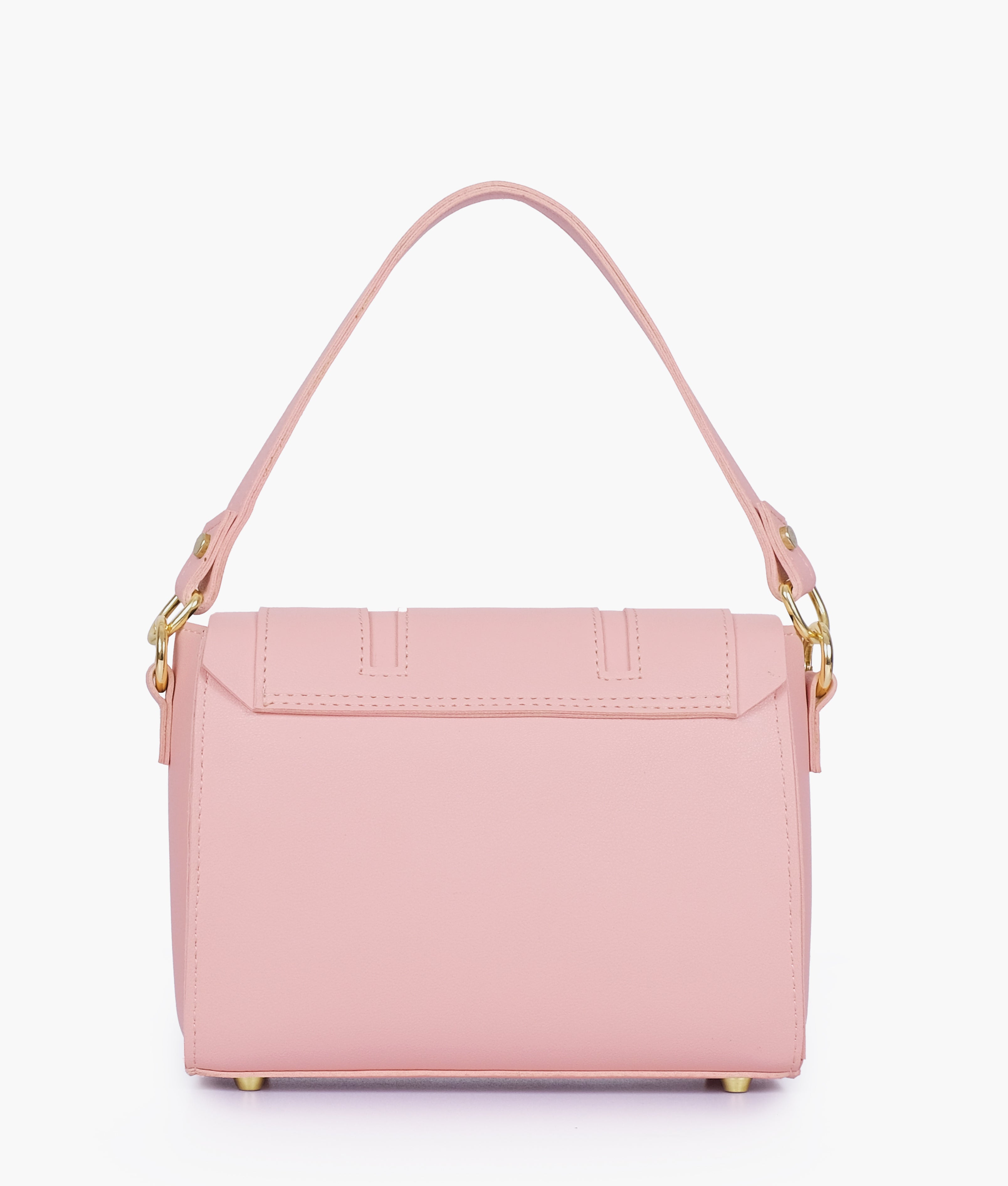 RTW Creation - Pink compact top-handle cross-body bag