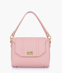 RTW Creation - Pink compact top-handle cross-body bag