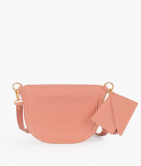 RTW Creation - Pink crocodile belt bag
