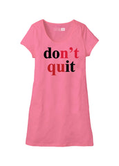 12 AM By Khawar Latif Dont Quit - Long shirt