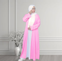 Bustangi Pink Abaya