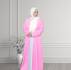 Bustangi Pink Abaya