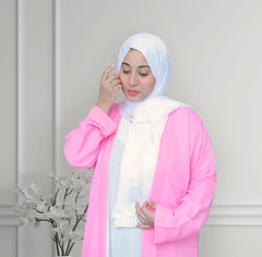Bustangi Pink Abaya