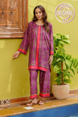 Waniya Stitched 2 Piece Summer Co Ords Lawn Collection'2025-Blossom Sketch