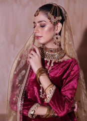 Aayra Stitched Winter Collection'2025-AY443 - Garnet 3Pc