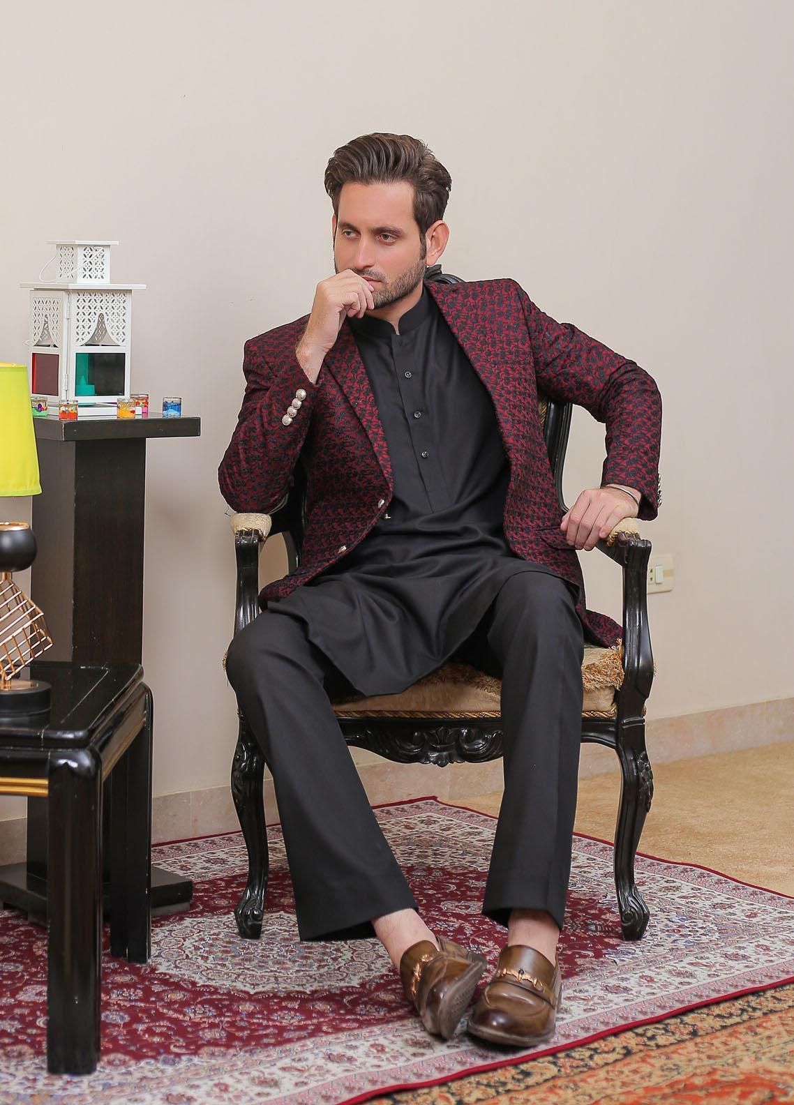 Real Image Mens Prince Coat Collection'2025-OPC-014