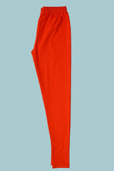 Ochre Clothing Girls Jersey Tights Collection'2025-Orange Girls Tights