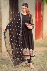 Mannat Clothing Stitched Frock Collection-Kajal Aaniat