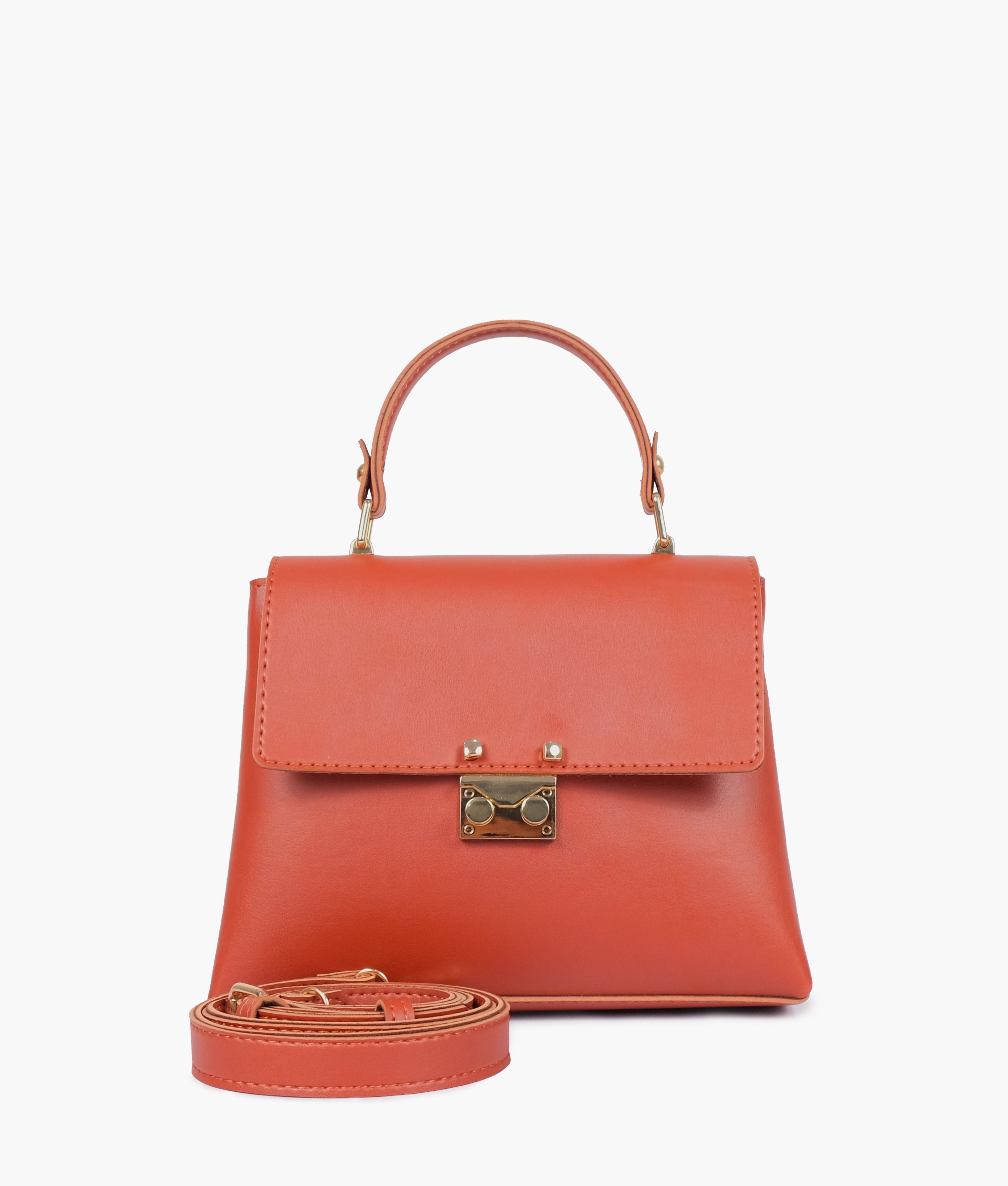 RTW Creation - Rust mini top-handle bag