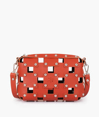 RTW Creation - Rust rivet cross-body bag