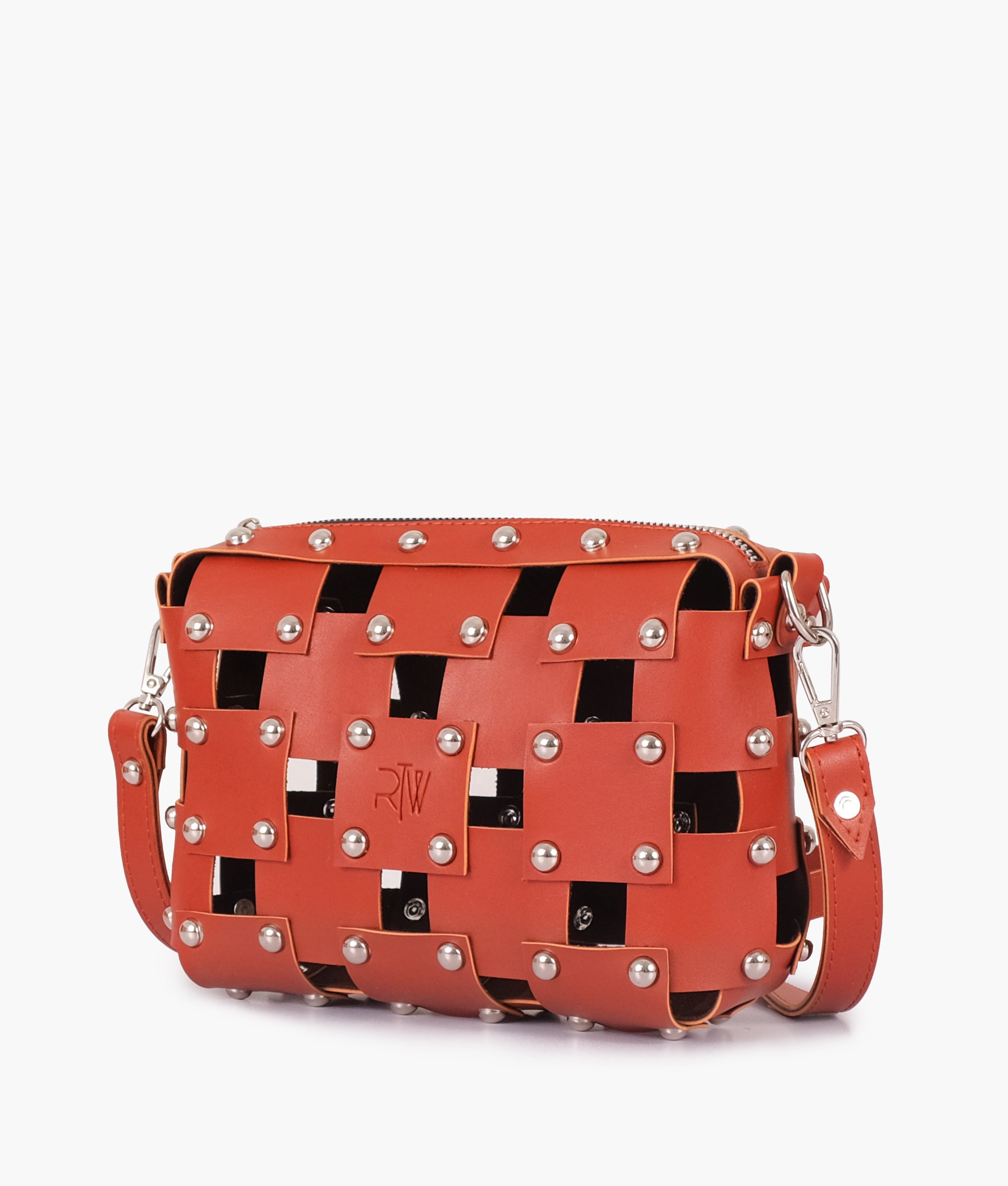 RTW Creation - Rust rivet cross-body bag