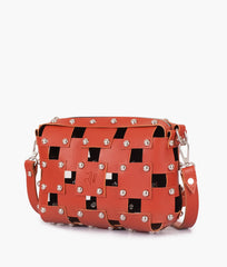 RTW Creation - Rust rivet cross-body bag