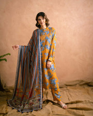 Ayla Studio Orange Rust-Dupatta