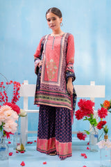 Premium Swiss lawn digital printed 3 pc suits for girls â?? lightweight, breathable & stylish.
