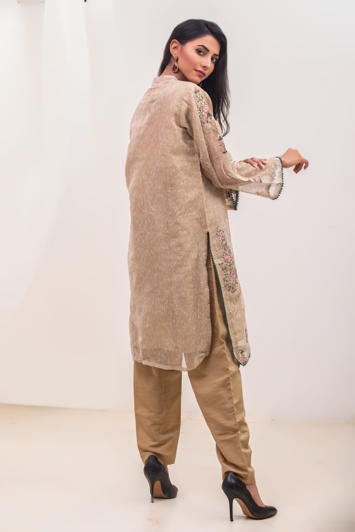 Silcot Stitched Summer Collection'2025-Imperial embroidered grace