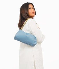RTW Creation - Sky blue cloud bag