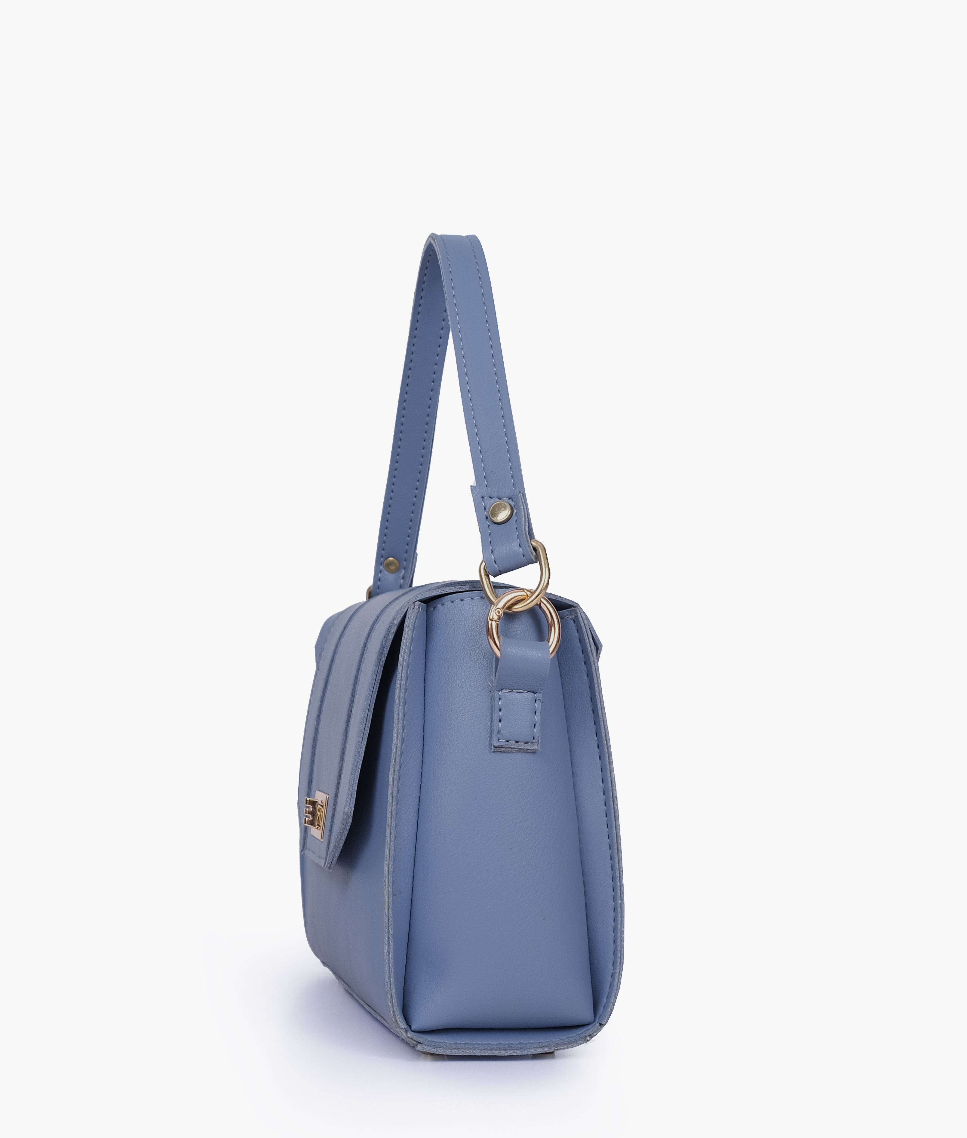 RTW Creation - Sky blue compact top-handle cross-body bag