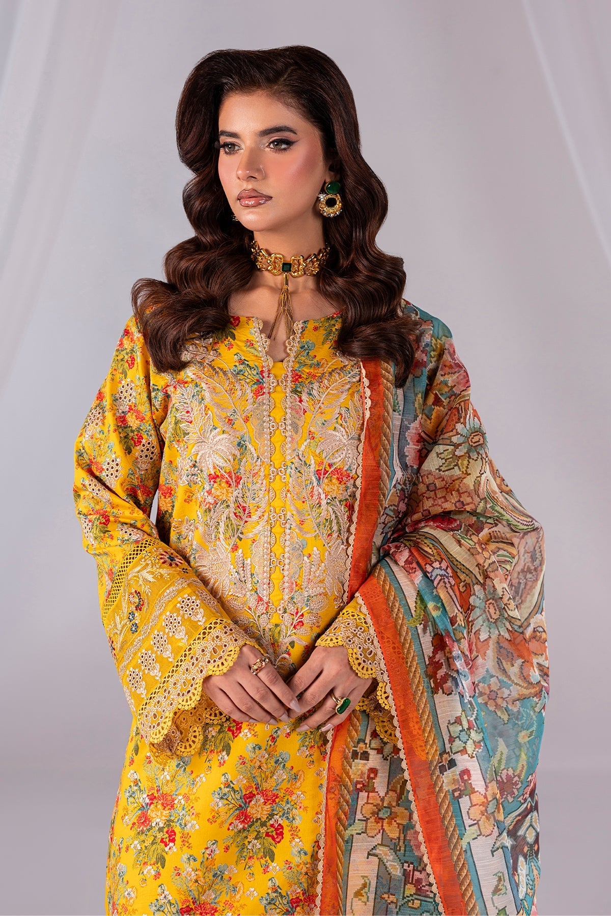 Noor By Imrozia Serene Stitched 3 Piece Summer Collection'2025-SP-69 ANEEQA