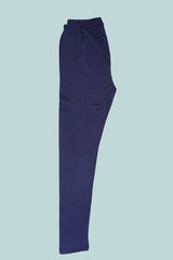 Ochre Clothing Girls Jersey Tights Collection'2025-Navy Blue Girls Tights