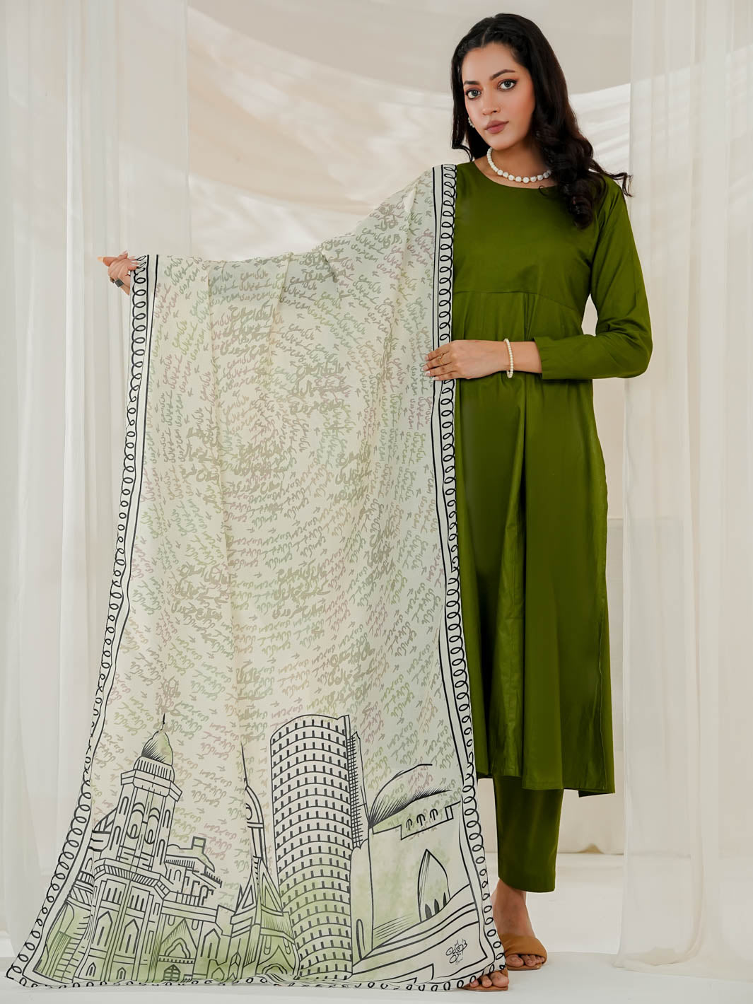 Tng By Md Odhni Collection-Rounaq E Pakistan Odhni
