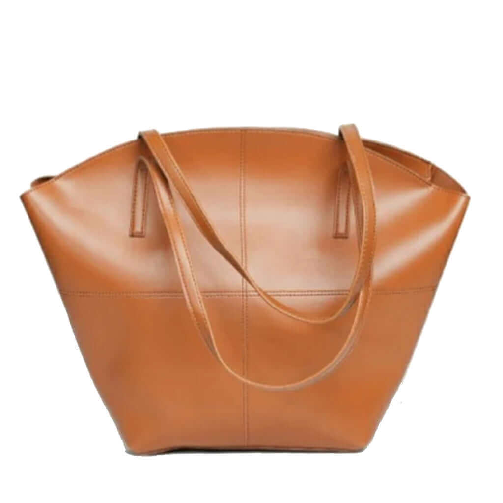 TOTE SHOULDER BROWN - LEFTOVER - Bag X