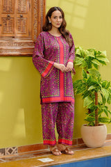 Waniya Stitched 2 Piece Summer Co Ords Lawn Collection'2025-Blossom Sketch