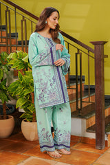 Waniya Stitched 2 Piece Summer Co Ords Lawn Collection'2025-Celeste