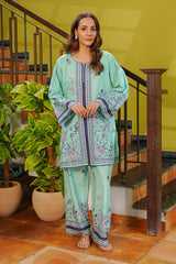 Waniya Stitched 2 Piece Summer Co Ords Lawn Collection'2025-Celeste