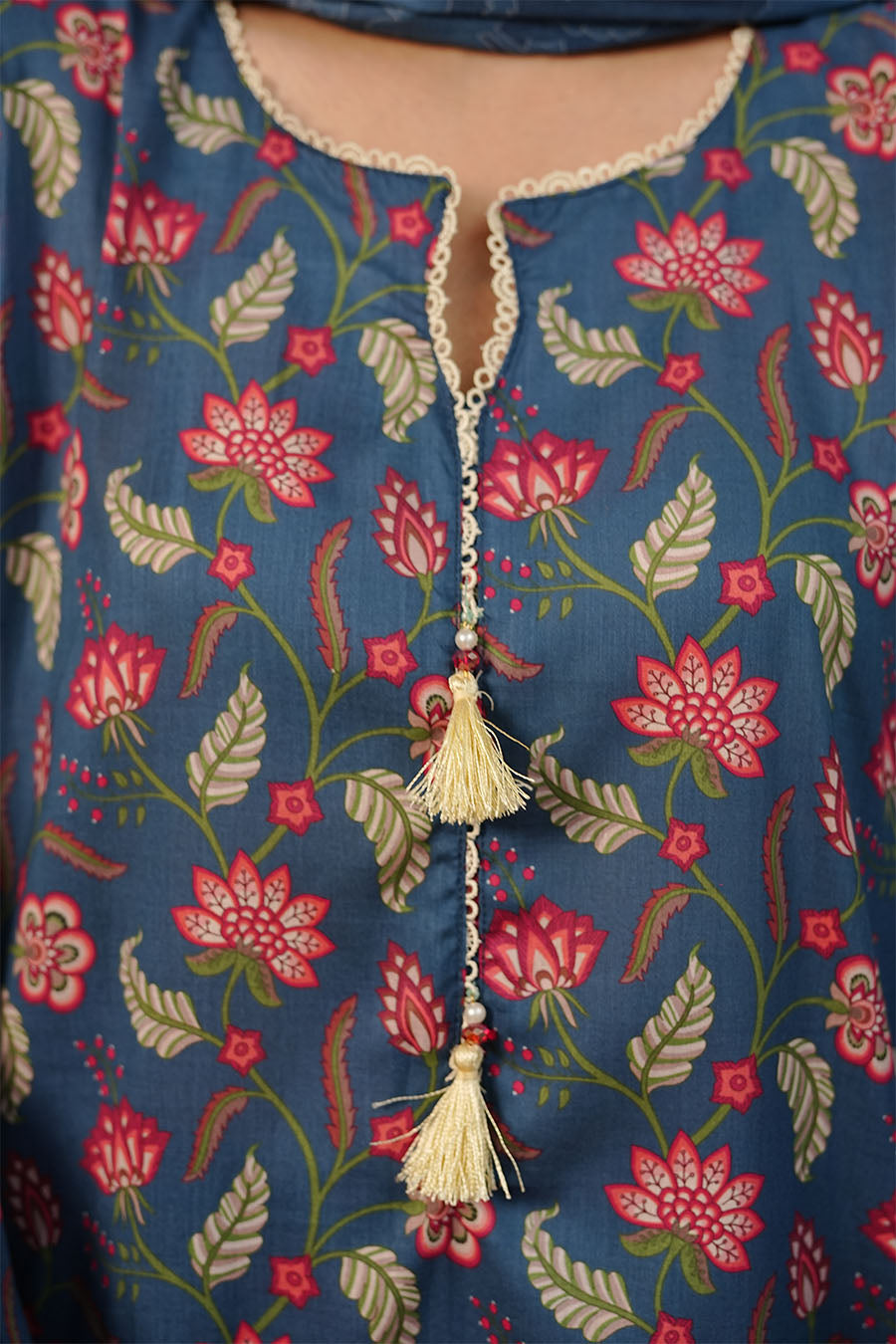 Waniya Stitched 3 Piece Summer Lawn Collection'2025-Wildflower Ink