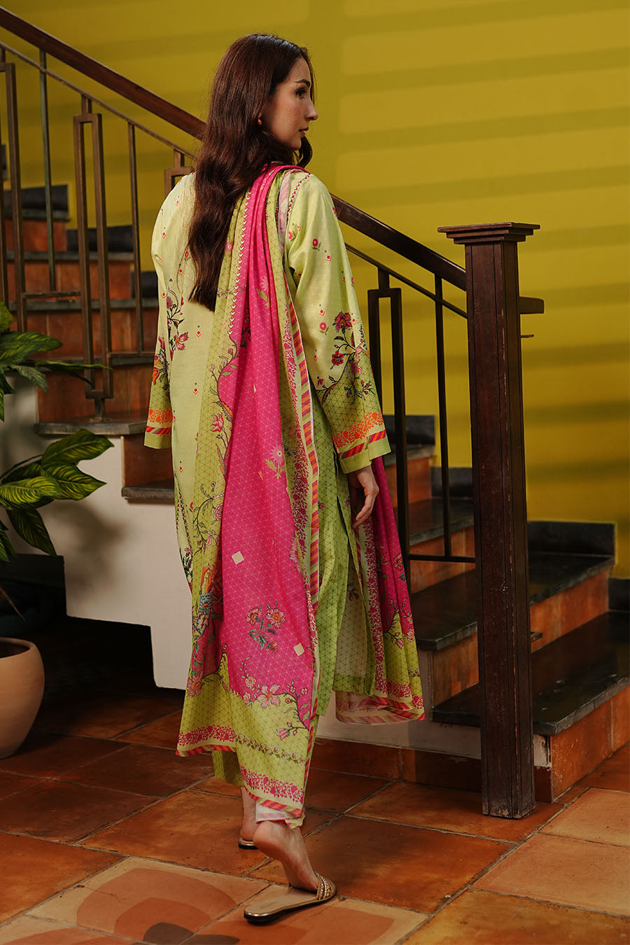 Waniya Stitched 3 Piece Summer Lawn Collection'2025-Summer Meadow