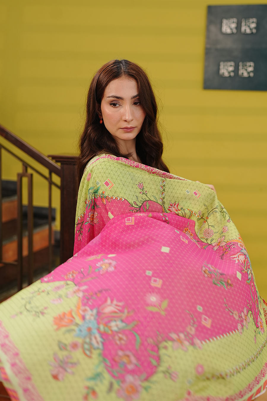Waniya Stitched 3 Piece Summer Lawn Collection'2025-Summer Meadow