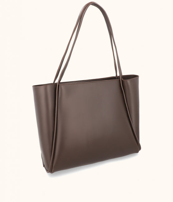 Fineur The New Pyramid - Brown Tote Bag