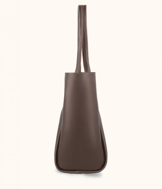 Fineur The New Pyramid - Brown Tote Bag