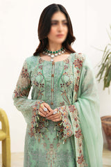 Chevron by Ramsha Unstitched 3 Piece Chiffon Vol-08 Collection'2024-A-804