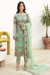 Chevron by Ramsha Unstitched 3 Piece Chiffon Vol-08 Collection'2024-A-804