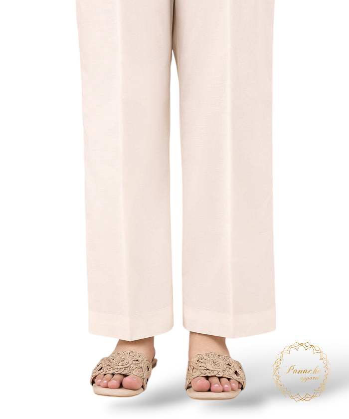 Panache Apparel Stitched Cotton Lawn Collection-Cotton White Flapper