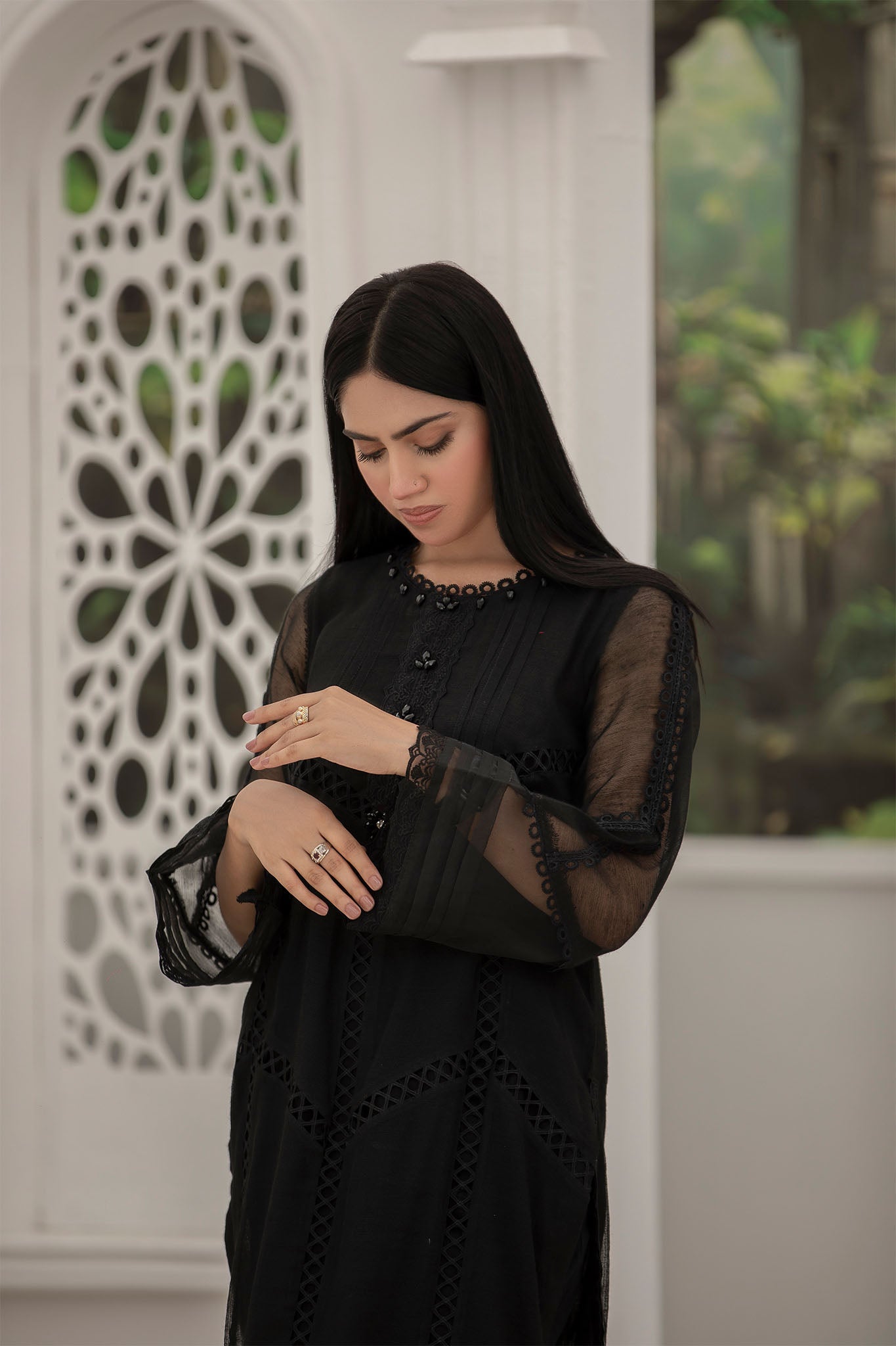 Baad E Saba By Yusra Ansari Stitched 3 Piece Formals Suit-yaw-04 Aroha